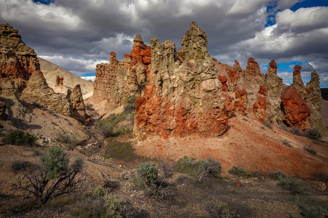 Owyhee River Canyon Formations