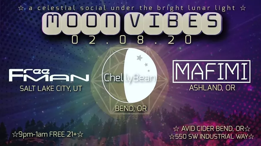 A celestial social under the bright lunar light, this is MOON VIBES.