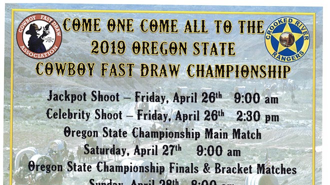 2019 Oregon State Cowboy Fast Draw Championship