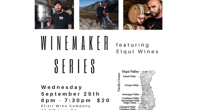 Winemaker Series with Elqui Wines