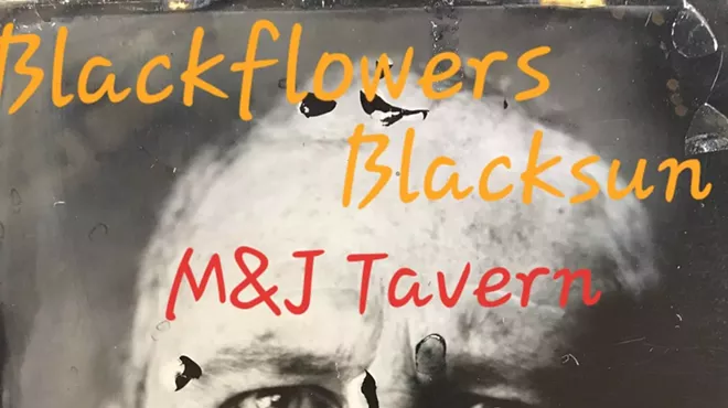 Image: BlackFlowers BlackSun and The Blue Vinyls
