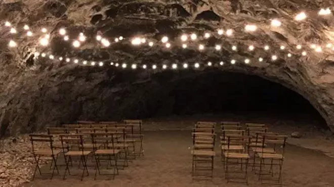 Image: Art in Nature: Camerata in a Cave