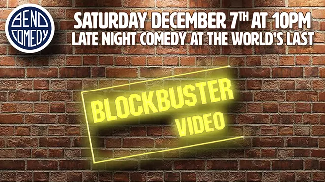 Image: Late Night Comedy at Blockbuster!