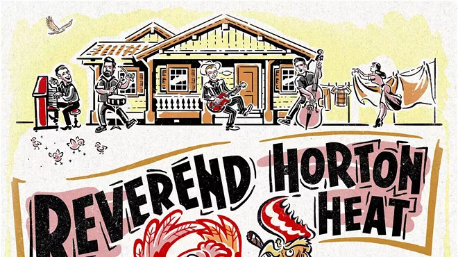 Image: Reverend Horton Heat, The Buttertones, Dusty 45&rsquo;s and Bloodshot Bill
