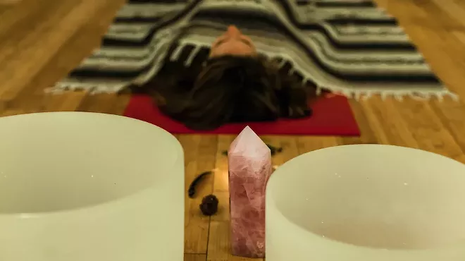 Image: Set Your Sankalpa: Soundbath and Yin Yoga