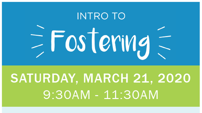 Intro to Fostering