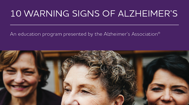 Image: 10 Warning Signs of Alzheimer's