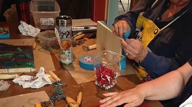 Image: Wax & Wine: Painting