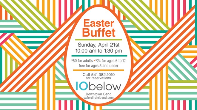 Easter Brunch Buffet at 10Below
