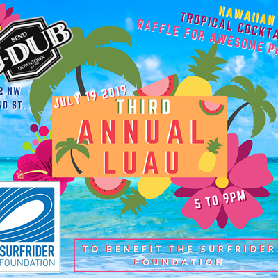 3rd Annual J-Dub Luau benefiting The Surfrider Foundation