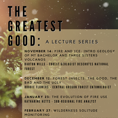The Greatest Good Lecture Series