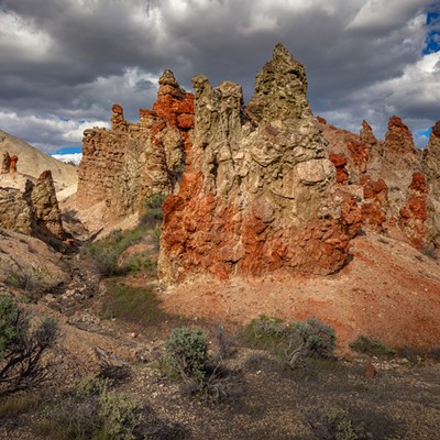 Owyhee River Canyon Formations