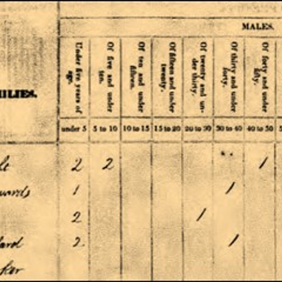Ticks & Tallies on Early U.S. Censuses