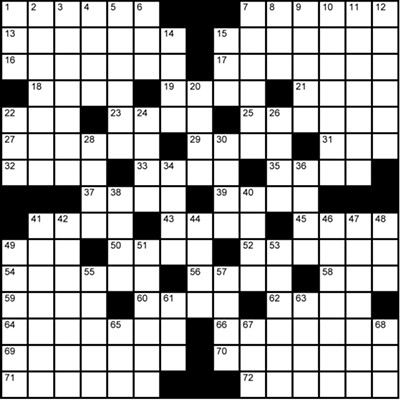 Crossword—Week of July 5