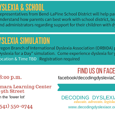 Dyslexia & School
