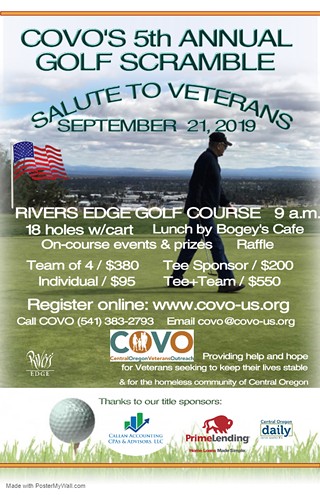 COVO 5th Annual Golf Scramble - Salute to Veterans