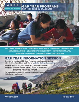 Gap Year Information Session