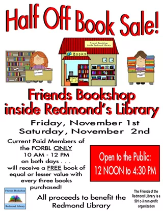 Image: Half-off Book Sale