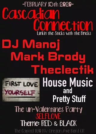 Image: Manoj, Mark Brody and DJ Theclectik