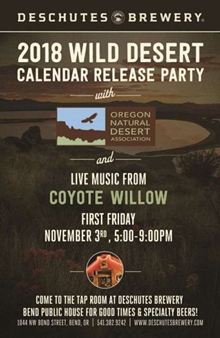 Coyote Willow at ONDA 2018 Calendar Release Party