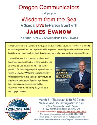 Oregon Communicators brings you Wisdom from the Sea with James Evanow
