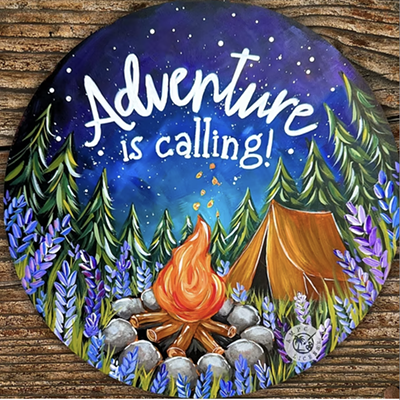 Image: 07/29- (Wednesday) Adventure is Calling Paint Party @ SCP Hotel in Redmond