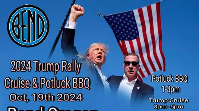 Image: 2024 TRUMP RALLY CRUISE & BBQ POTLUCK (Bend OR)
