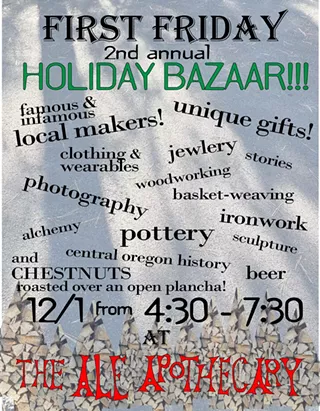 Image: 2nd Annual First Friday Holiday Bazaar!