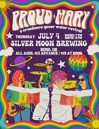 Image: 4th of July Show - Proud Mary: A Creedence Queerwater Revival