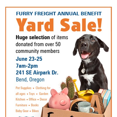 Benefit Yard Sale to Help Save More Shelter Pets!