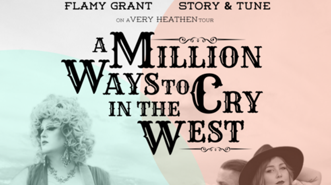 Image: A Million Ways To Cry In The West Drag Show