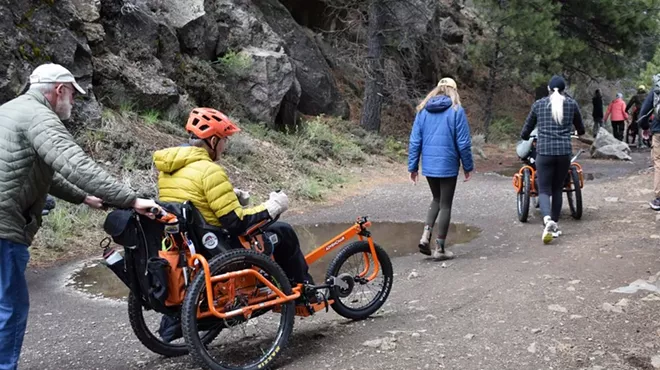 Image: Accessible Tours with AdvenChair: Lava Lands