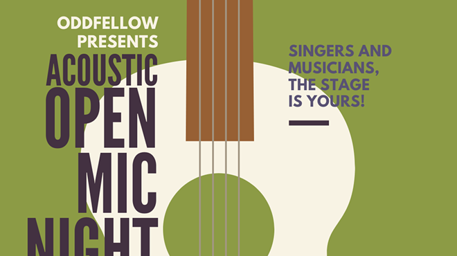 Image: Acoustic Open Mic Night Presented by Oddfellow