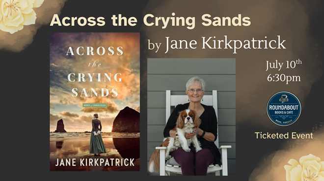 Image: "Across the Crying Sands" by Jane Kirkpatrick