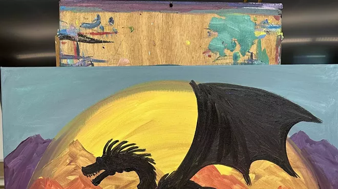 Image: Adult Slightly Nerdy Paint Nights at Modern Games
