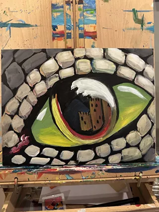 Image: Adult Slightly Nerdy Paint Nights at Modern Games