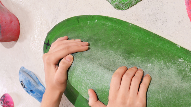 Image: Adventure Art: Climb + Create at Bend Rock Gym