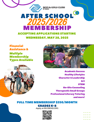 Image: After School Membership Application