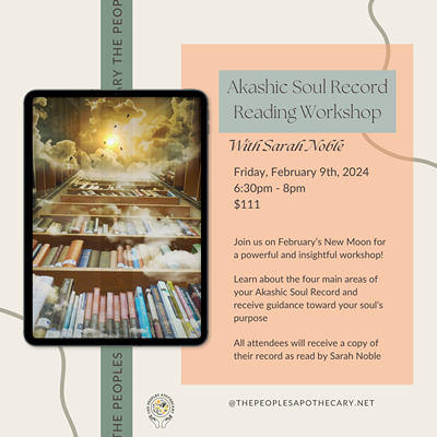 Aligning with the Purpose of your Soul: Akashic Soul Record Reading Workshop with Sarah Noble