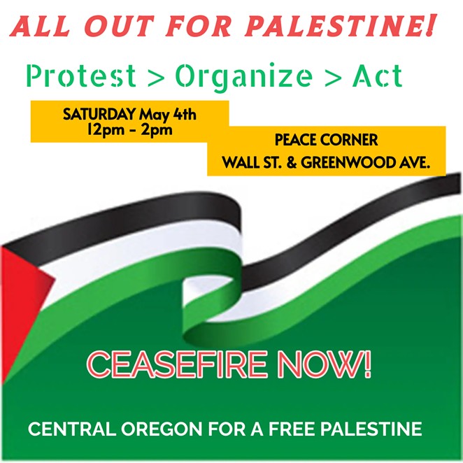 All Out for Palestine! Central Oregon for a Free Palestine