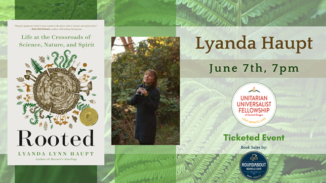 Image: An evening with author of "Rooted" Lyanda Haupt
