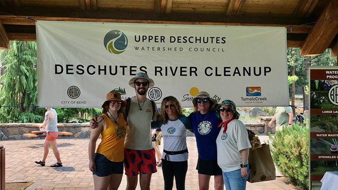 Annual Deschutes River Cleanup with the Upper Deschutes Watershed Council
