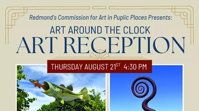 Image: Art Around the Clock Art Reception