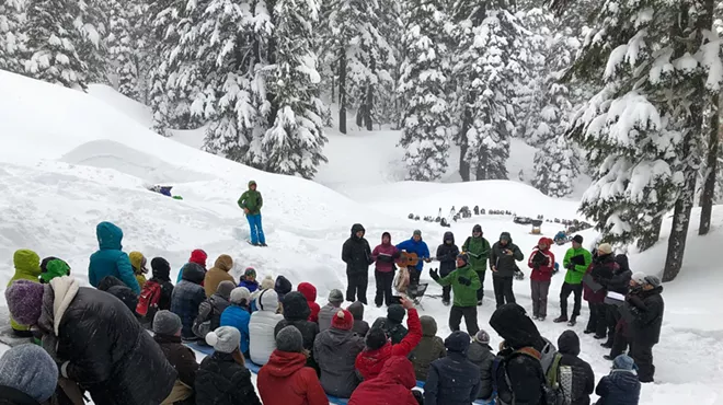 Image: Art in Nature: Camerata in the Snow