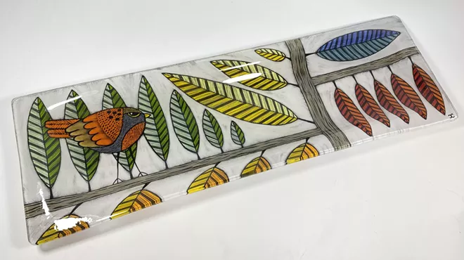 Image: Artist Showcase: Cheryl Chapman of Silly Dog Art Glass