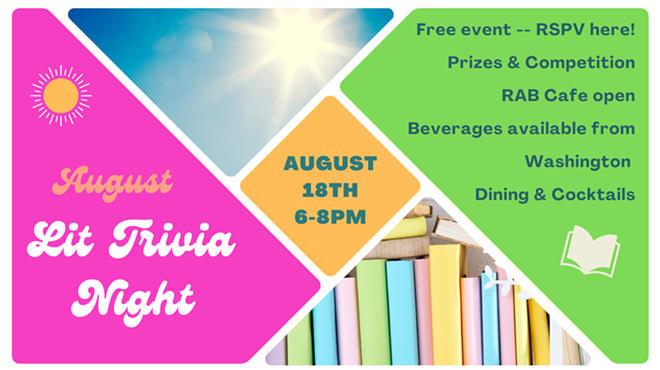 Image: August Lit Trivia Night