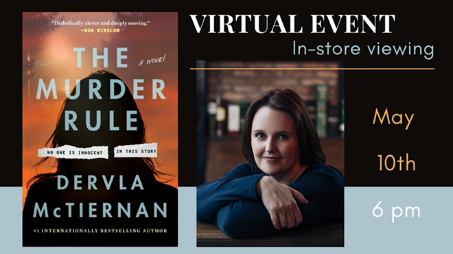 Image: Author Event: The Murder Rule by Dervla McTiernan