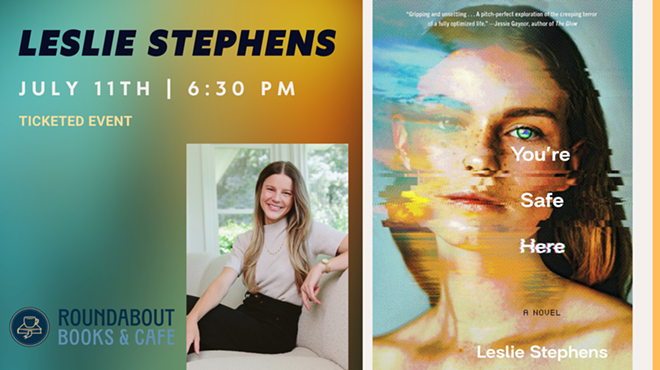 Image: Author Event: You're Safe Here by Leslie Stephens