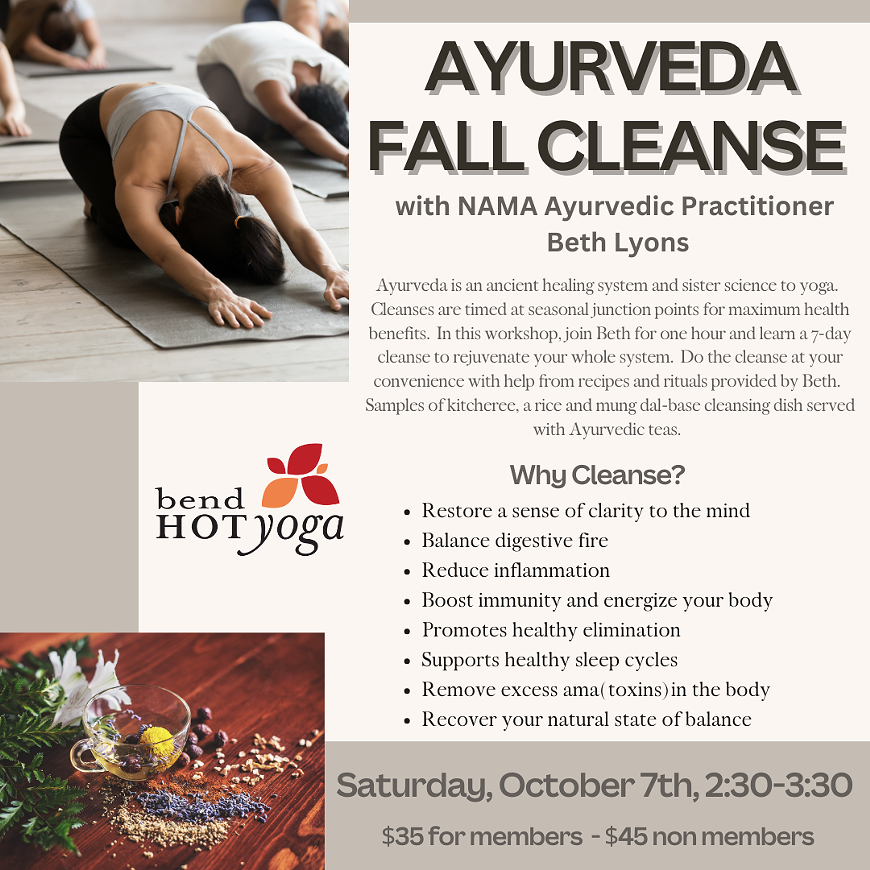 Ayurveda Fall Cleanse