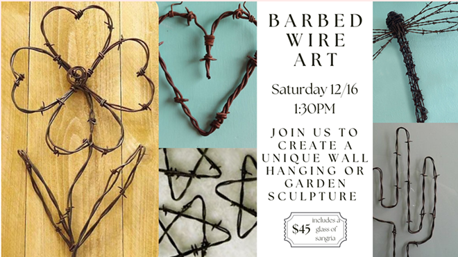 Barbed Wire Art Workshop